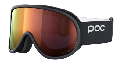 Skibril POC Unisex Retina Mid Uranium Black/Partly Sunny Orange Clarity Intense