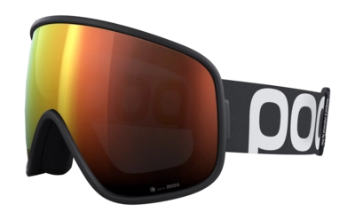 Skibril POC Unisex Vitrea Wide Fit Uranium Black/Partly Sunny Orange Extra lens