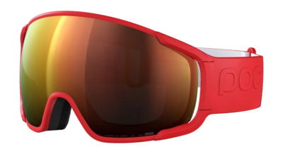 Skibril POC Unisex Zonula Prismane Red/Partly Sunny Orange