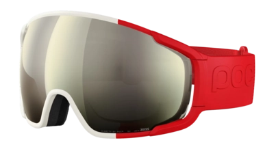 Skibril POC Unisex Zonula Rouge/Blanc/Partly Sunny Ivory