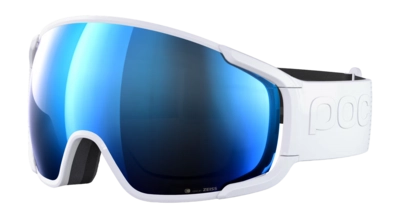 Skibril POC Unisex Zonula Wide Fit Hydrogen White/Partly Sunny Blue Clarity