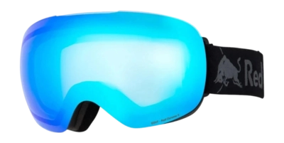 Skibril Red Bull BENT-02BLX Black Smoke With Blue Mirror