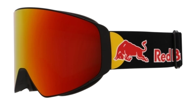 Skibril Red Bull JAMM-08RE2 Black Orange With Red Mirror
