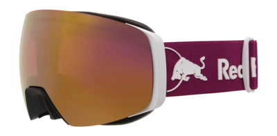 Skibril Red Bull JON-05RO2 White Red With Purple Mirror