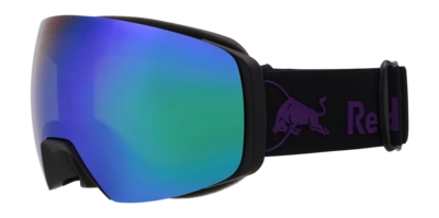 Skibril Red Bull JON-06GR2 Black Brown With Green Mirror