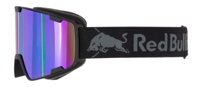 Skibril Red Bull PARK-18GR3 Black Green With Green Mirror