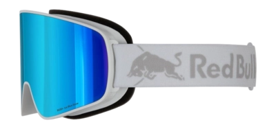 Skibril Red Bull RUSH-15BL3 White Red With Blue Mirror