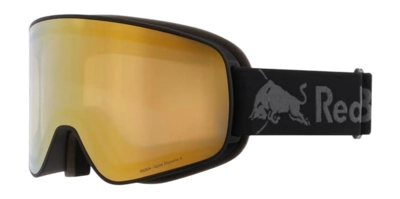 Skibril Red Bull RUSH-16GOX Black Orange With Gold Mirror
