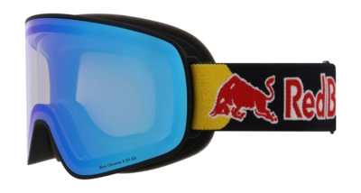 Skibril Red Bull RUSH-19BLX Black Smoke With Blue Mirror