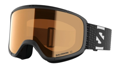 Skibril Salomon Unisex Aksium 2.0 Access Black / Tonic Orange OTG
