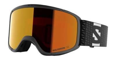 Skibril Salomon Unisex Aksium 2.0 S Black / Mid Red 26 Small Fit