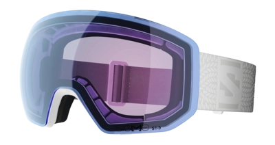 Skibril Salomon Unisex Radium Pro S Sigma Photo White / Sky Blue
