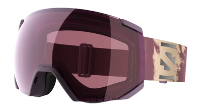 Skibril Salomon Unisex Radium Sigma Grape Shake / Silver Pink