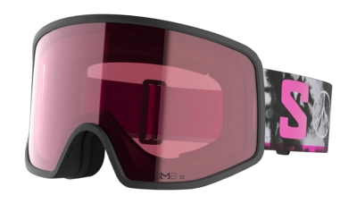 Skibril Salomon Unisex Sentry Pro Sigma Black / Silver Pink / Gun Metal (+ Extra Lens) OTG