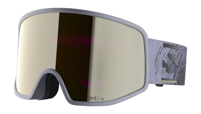 Skibril Salomon Unisex Sentry Blue Granite / Black Gold Pro Sigma Cilindrische lens