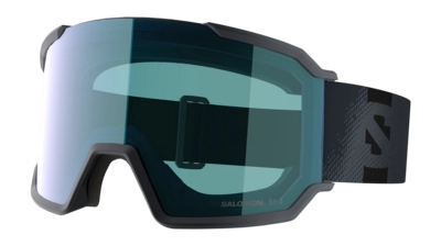 Skibril Salomon Unisex S/View 3 Photochromic Ebony / Blue Airflow System