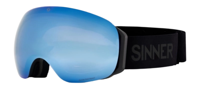 Skibril Sinner Unisex Avon Matte Black Double Blue + Orange Sintrast