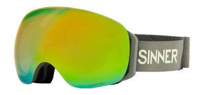Skibril Sinner Unisex Avon Matte Moss Green Double Orange + Blue Sintrast