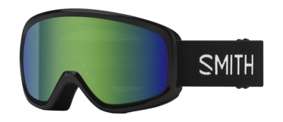 Skibril Smith Kids Snowday Green Sol-X Mirror Black Sferische lens