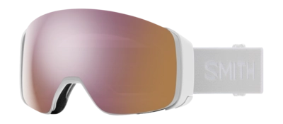 Skibril Smith Unisex 4D Mag White Vapor ChromaPop Everyday Rose Gold Mirror BirdsEye Vision