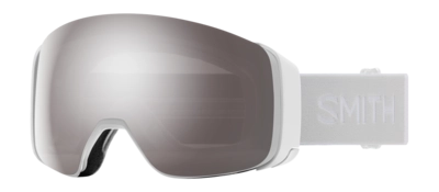 Skibril Smith Unisex 4D Mag White Vapor ChromaPop Sun Platinum Mirror BirdsEye Vision