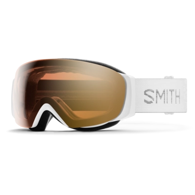 Skibril Smith Unisex I/O Mag S White Chunky Knit ChromaPop Pro Photochromic Gold Mirror Responsive Fit