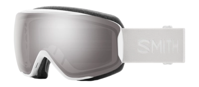 Skibril Smith Unisex Moment White Vapor ChromaPop Sun Platinum Mirror Fog-X
