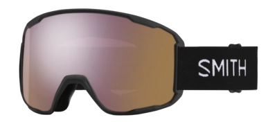 Skibril Smith Unisex Preview Black ChromaPop Everyday Rose Gold Mirror Fog-X
