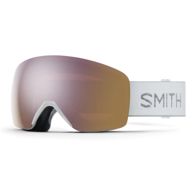 Skibril Smith Unisex Skyline ChromaPop Everyday Rose Gold Mirror White Chunky Knit Fog-X