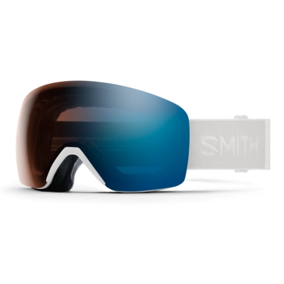 Skibril Smith Unisex Skyline White Vapor ChromaPop Pro Photochromic Blue Mirror Fog-X