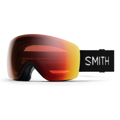 Skibril Smith Unisex Skyline Black ChromaPop Pro Photochromic Red Mirror Fog-X