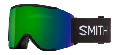 Skibril Smith Unisex Squad Mag Black ChromaPop Sun Green Mirror Extra lens