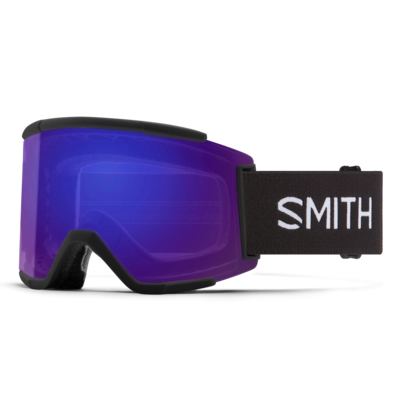 Skibril Smith Unisex Squad XL Black ChromaPop Everyday Violet Mirror Fog-X