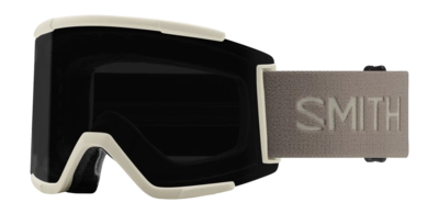 Skibril Smith Unisex Squad XL Chalk ChromaPop Sun Black Extra lens