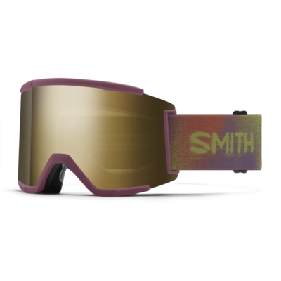 Skibril Smith Unisex Squad XL ChromaPop Sun Black Gold Mirror Sprayer Extra lens
