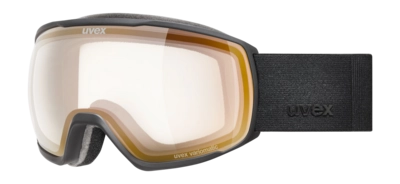 Skibril Uvex Unisex Victorious Pro V Black Matt/Red Clear