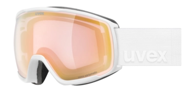 Skibril Uvex Unisex Victorious Small V White Matt/Rose Clear