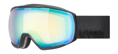 Skibril Uvex Unisex Victorious V Black Matt/Green Clear