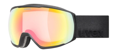 Skibril Uvex Unisex Victorious V Black Matt/Rainbow Clear