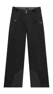 Skibroek Bergans Men Oppdal Black Insulated Shell Pants Regular Fit