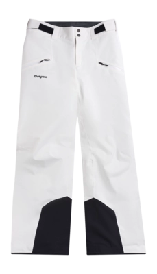 Skibroek Bergans Women Oppdal Insulated Shell Pants Arctic White Regular Fit