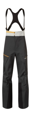 Skibroek Bergans Women Y MountainLine Dark Shadow Grey/Pearl Grey Breathe 3L Shell Bib Pants Regular Fit