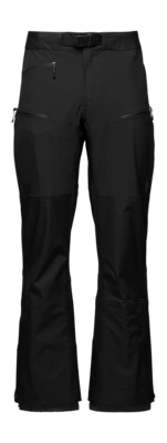 Skibroek Black Diamond Men Dawn Patrol Black Hybrid Pants Regular Fit
