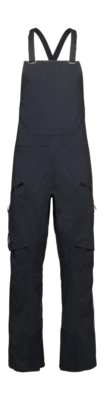 Skibroek Black Diamond Men Factor Black Bibs Regular fit