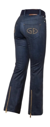 Skibroek Goldbergh Women Fuji Raw Denim Slim Fit