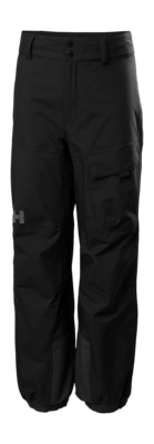 Skibroek Helly Hansen Junior Powder LT Pant Black Relaxed Fit