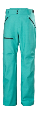 Skibroek Helly Hansen Men Sogn Cargo Pant Signal Green Denim Relaxed Fit