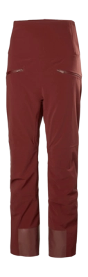 Skibroek Helly Hansen Women Alphelia High Waist Insulated Pant Mars Red Slim fit