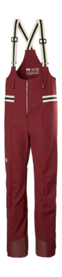 Skibroek Helly Hansen Women Avanti Softshell Bib Pant Mars Red Fitted
