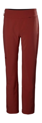 Skibroek Helly Hansen Women Nora Softshell Pant Mars Red Fitted